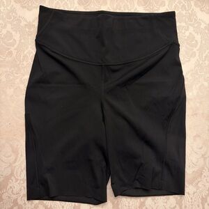 Lululemon Base Pace High Rise 8” Black Bike Shorts